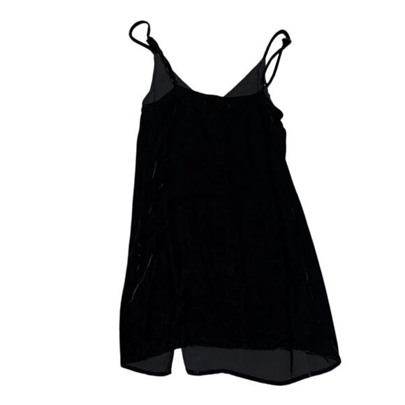 Reformation Black Velvet Tunic Dress / Tank Top – XS - Picture 2 of 5